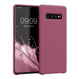 Husa kwmobile pentru Samsung Galaxy S10 Plus, Silicon, Violet, 49028.235, Carcasa