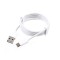 Cablu date 2a type-c 1 m wuw-x83 flippy blister, alb