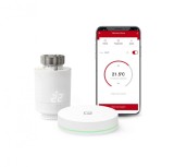 Set cap termostatic inteligent Garza Smart pentru radiator + pod Zigbee 3.0, compatibil cu Alexa si Google - RESIGILAT