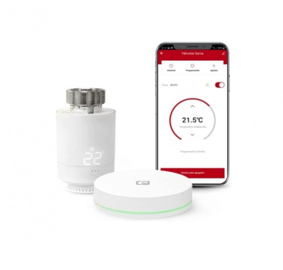Set cap termostatic Garza Smart pentru radiator + pod Zigbee 3.0 - RESIGILAT foto