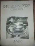 Poeme alese- Sant John Perse