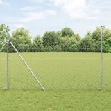 VidaXL &Icirc;mprejmuire Hexagonală 1.5x100 m Oțel Zincat