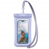 Husa universala pentru telefon, Spigen Waterproof Case A610, Aqua Blue
