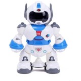 Cumpara ieftin Jucarie Robot Dansator Interactiv OEM, Muzica si Lumini, Plastic ABS, Peste 3 ani, 21x19x8 cm
