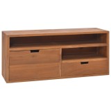 Cumpara ieftin Comodă TV, 90x30x40 cm, lemn masiv de tec