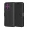 Husa pentru Motorola Edge 60 Pro, Techsuit, Leather Folio, Neagra