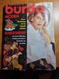 revista de moda BURDA - decembrie 1992