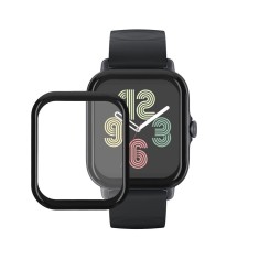 Set 2 Folii de protectie Kwmobile pentru Amazfit GTS 3, Transparent/Negru, Polimer, KWM000024VK001C