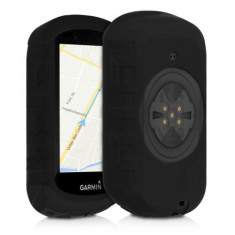Husa de protectie pentru GPS Garmin Edge 530, Kwmobile, Negru, Silicon, 49315.01 foto