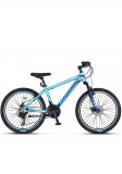 Bicicleta MTB Umit Mirage 2D, 21 viteze, culoare turcoaz, roata 26&quot;, cadru din a PB Cod:42667140002