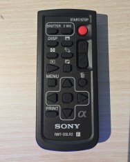 Telecomanda Sony RMT-DSLR2 pentru camere foto mirorrless de la Sony