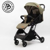 Carucior Sport Tip Troler PopyPapa Travel Stroller , Pliere Rapida cu o Mana, Ultra-Usor, Amortizoare, Centura Siguranta 5 Puncte, Pozitie Somn