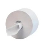 Hartie igienica cu derulare centrala fara tub Delt Papir, alba, 145 m, 2 straturi, 620 portii, latime 11.3 cm, 12 role/bax . Comanda minima 12 buc