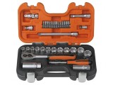 Set Chei Tubulare Crom Vanadium 33 Buc.