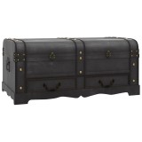 Cumpara ieftin Cufar din lemn, negru, 90 x 51 x 42 cm