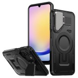 Husa pentru samsung galaxy a25 - armorvault magsafe &acirc; protec&Egrave;ie &Egrave;i func&Egrave;ionalitate de top, negru