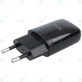 &Icirc;ncărcător de călătorie USB HTC TC E250 1000mAh negru 79H00095-02M