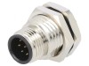 Soclu M12 8 Pin THT IPX7 125V CANopen DeviceNet