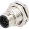 Soclu M12 8 Pin THT IPX7 125V CANopen DeviceNet