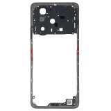 Carcasa Mijloc OPPO A79 5G Neagra cu Buton Volum, Ambalaj Bulk