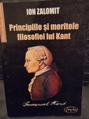 Principiile si meritele filosofiei lui Kant - Ion Zalomit foto