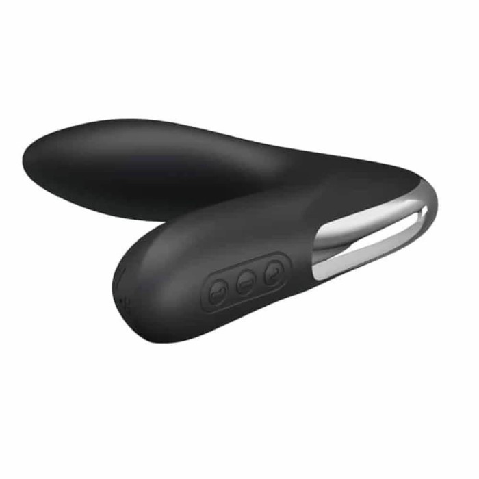 Pretty Love Leonard - Stimulator Prostată Gonflabil cu 12 Funcții Vibrație, 12 cm