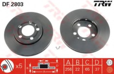 Disc frana SKODA OCTAVIA I (1U2) (1996 - 2010) TRW DF2803
