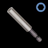 Portbit magnetic scurt, adaptor hexagonal 6.35mm