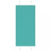 Jaluzea plisată vidaXL Verde Petrol 60x150cm, Montare cu/fara găurire, Opacă, Poliester