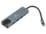 Adaptor USB 3.1 Cablexpert 0,12m Negru/Gri 5Gbps, Gembird