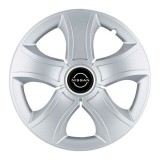Set 4 Capace Roti 15 inchi (R15) Bis Gri, Compatibile Cu Nissan Nou, Autohelix MSA