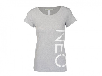 Tricou dama Adidas NEO Label, medgrehea-white, 2XS foto