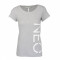Tricou dama Adidas NEO Label, medgrehea-white, 2XS