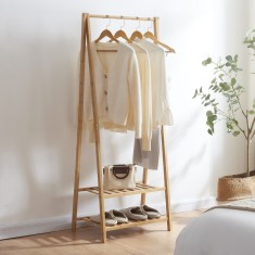 Suport haine Ockero 150x60x40cm [en.casa] HausGarden Leisure foto