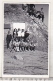 Bnk foto Varful Omu Bucegi - 1965, Alb-Negru, Romania de la 1950, Natura