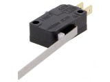 Micro&icirc;ntrerupător SNAP ACTION 11A/125VAC SPDT cu manetă