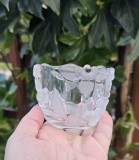 SUPORT LUM&Acirc;NARE VINTAGE DIN STICLA MASIVA, WALTHER GLAS