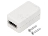 Carcasă USB ABS Gri 20x35x15,5mm