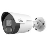 Camera IP 4MP, Lumina alba si Smart IR 30M, lentila 2.8mm, Audio bidirectional, IP67, PoE - UNV IPC2124LE-ADF28KMC-WL SafetyGuard Surveillance, Uniview