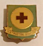 MEDICINA INSIGNA INSTRUCTOR SANITAR 23,95/23,50 MM CITITI DESCRIEREA!, Romania 1900 - 1950