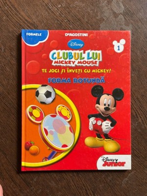 Clubul lui Mickey Mouse. Te joci si inveti cu Mickey! Forma rotunda foto