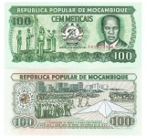 Mozambic 100 Meticais 1989 P-130 UNC