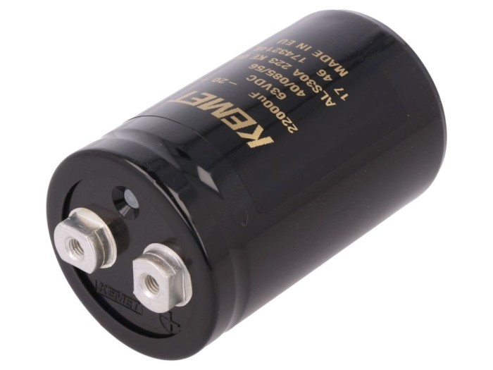 Condensator electrolitic 22mF 63V DC