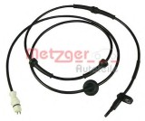 Senzor ABS / turatie roata FIAT PUNTO (188) (1999 - 2016) METZGER 0900600