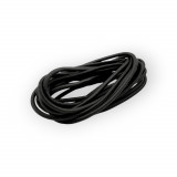 Elastic rotund Crisalida, diametru 3 mm, lungime 3 m Negru
