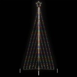 VidaXL Pom de Crăciun LED 570 LED-uri colorate 399 cm