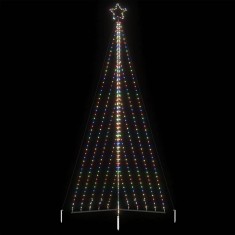 vidaXL Pom de Crăciun LED 570 LED-uri colorate 399 cm 4016443