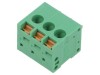 Regletă de conexiuni PCB 5mm cu 3 piste pentru buton