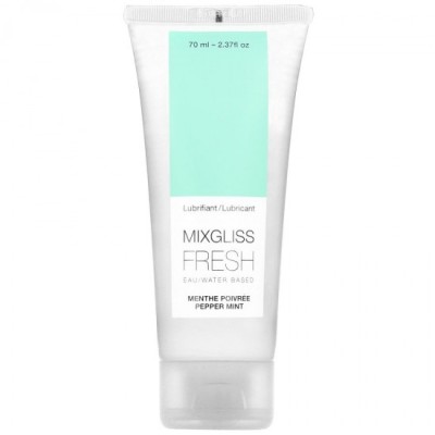 MIXGLISS - WATER BASED LUBRICANT EFFECT COLD MINT FLAVOR 70 ML foto