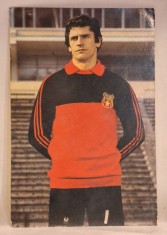 VASILE IORDACHE portarul echipei de fotbal Steaua Bucuresti - carte postala 1970